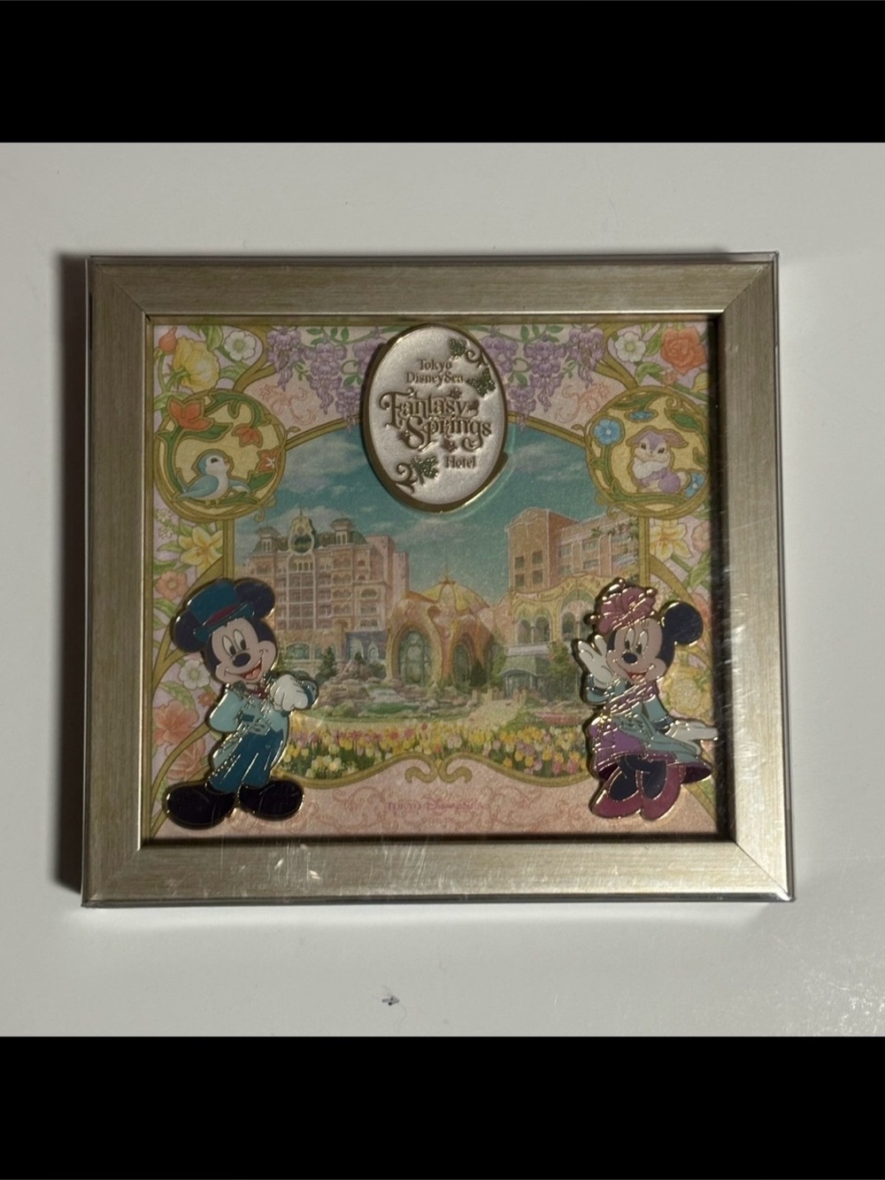 Tokyo Disney Sea Fantasy Springs Hotel Frame Pin Set
